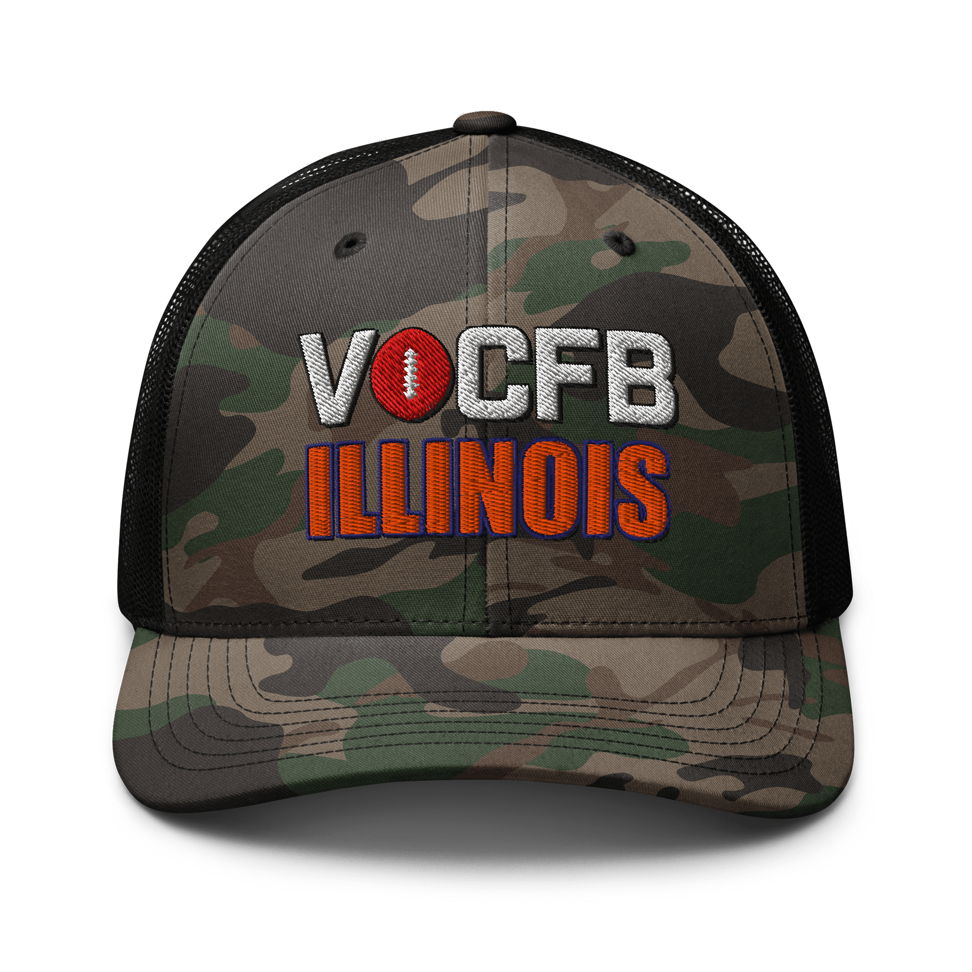 Illinois VOCFB Camo Trucker Hat product image (1)