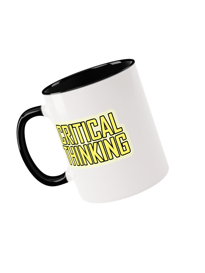 Promote Critical Thinking Now - Two Tone Mug product image (1)