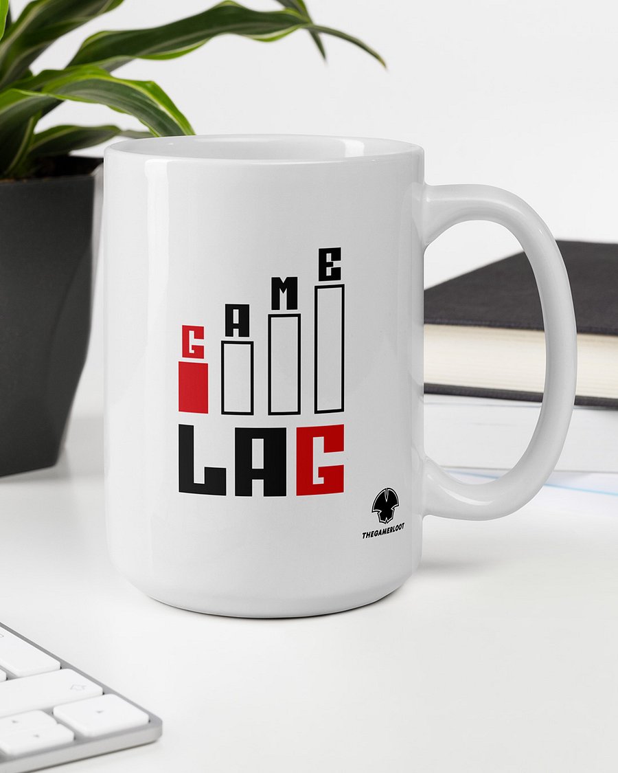 GAME LAG - White Glossy Mug. Double Side product image (10)