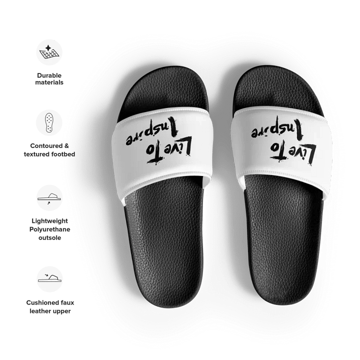LIVE TO INSPIRE Comfort Men's Slides product image (2)