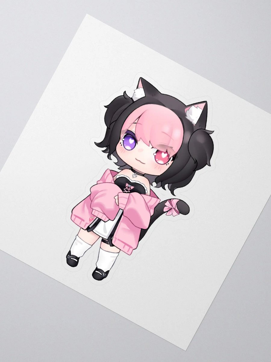 chibi strawb sticker product image (2)
