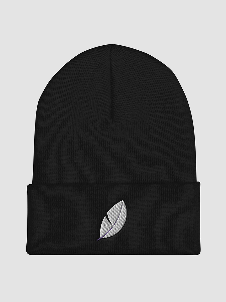 Bird Leaf Beanie (Silver) product image (1)