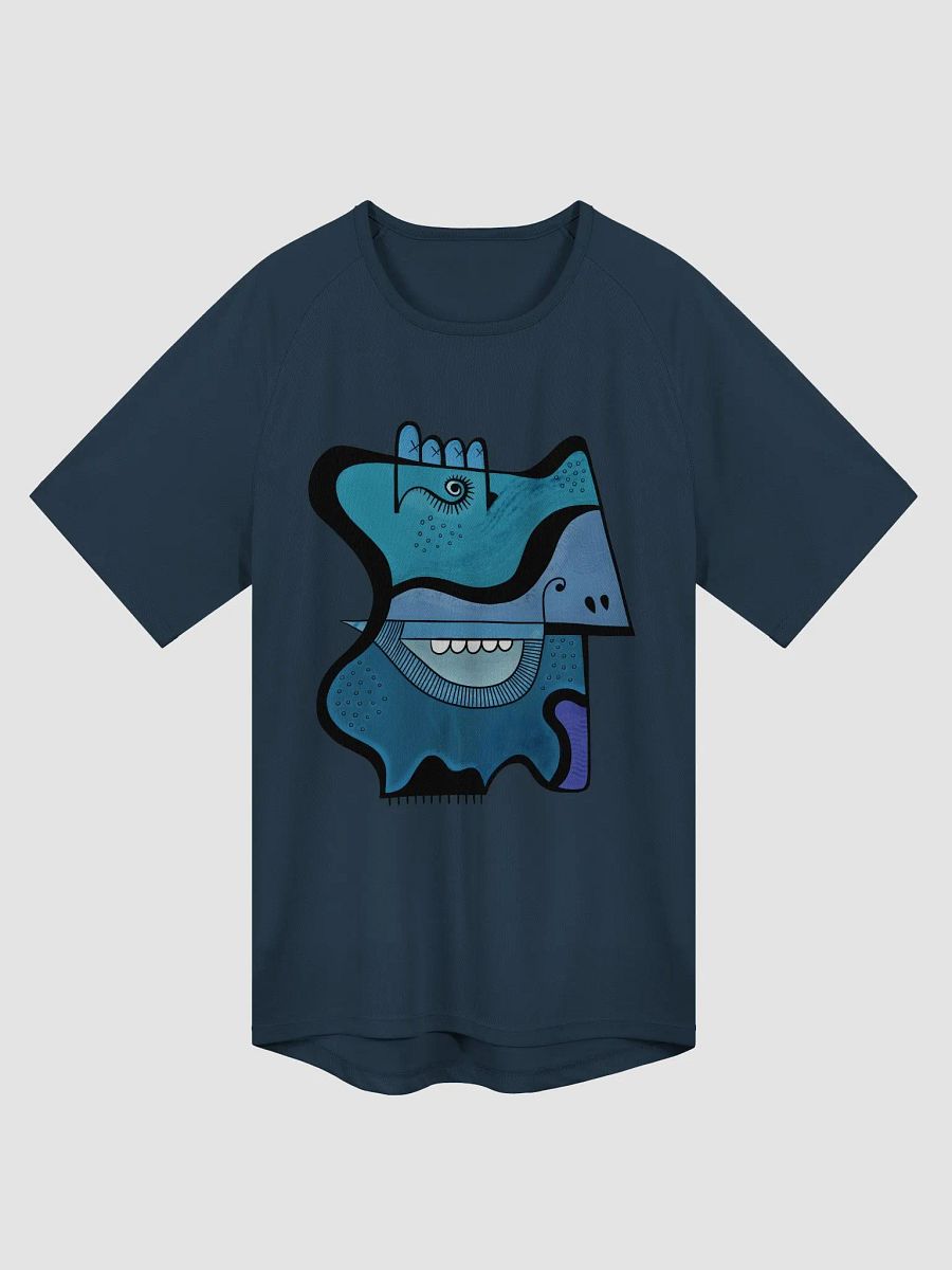 Blue Face on Polyester Tall Tee product image (1)