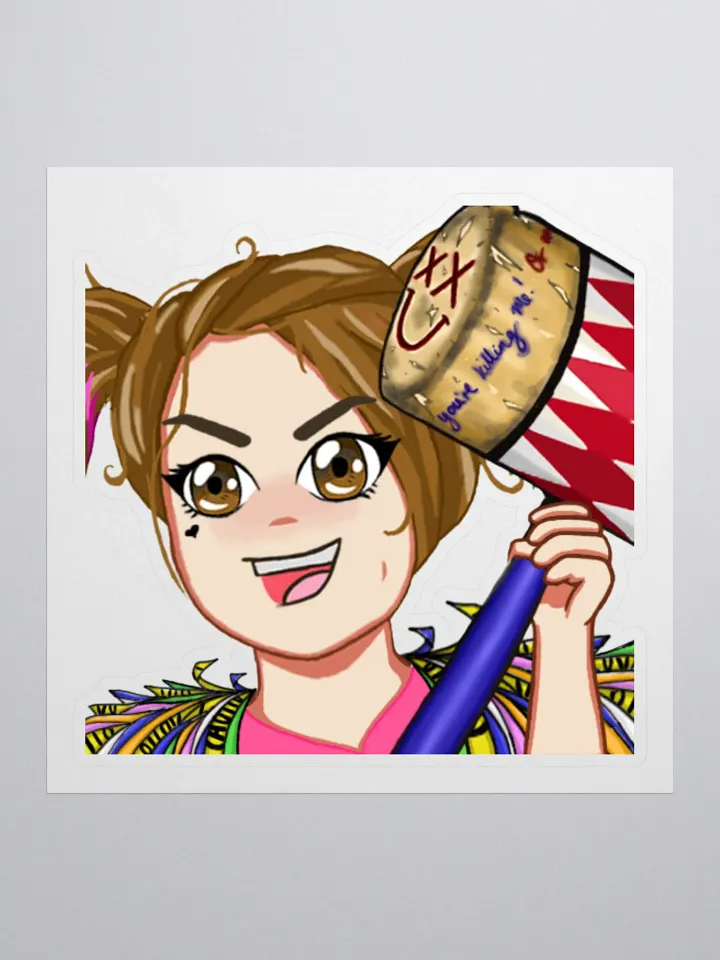 Bonk Emote Sticker product image (1)