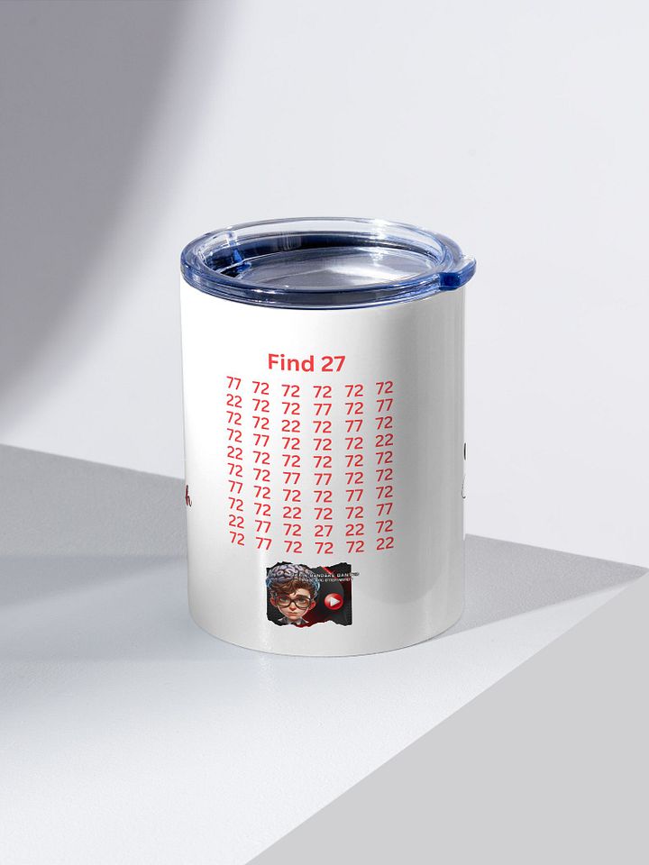 Riddle Me This Stainless Steel Tumbler product image (2)