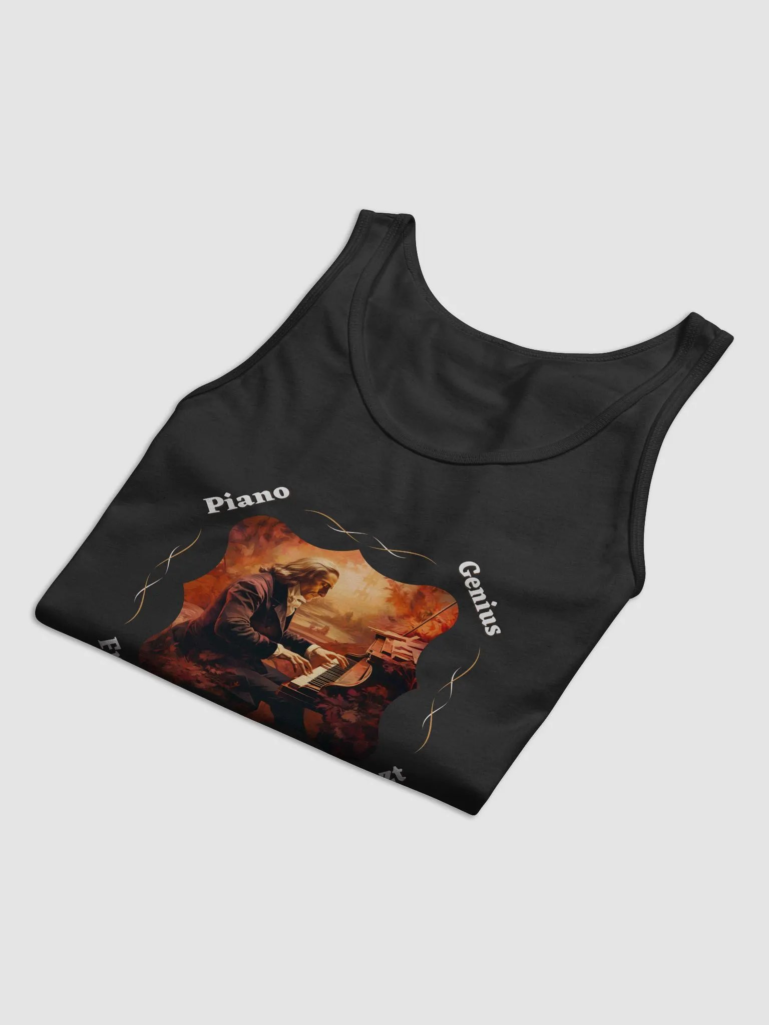 Franz Liszt - Piano Genius | Dark Tanktop product image (6)