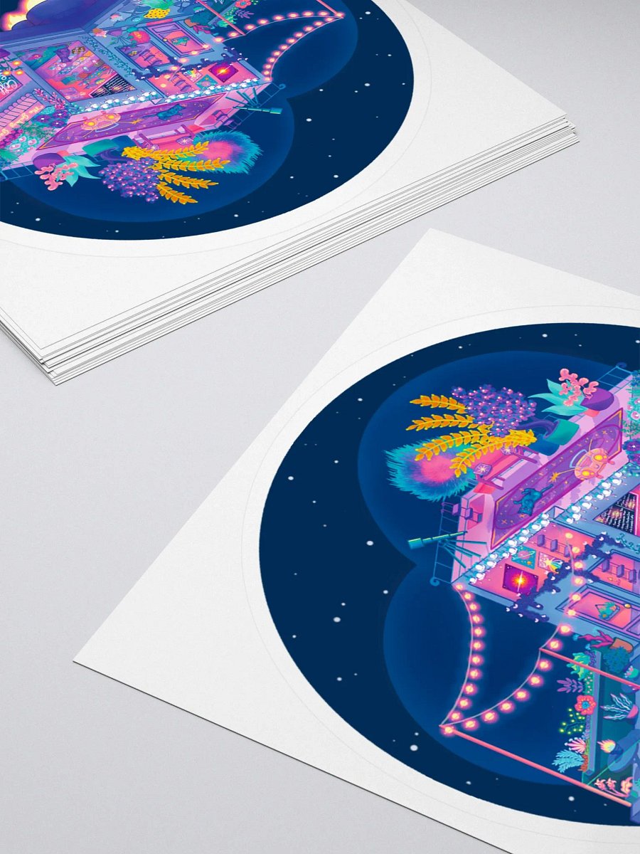 Galaxy Garden Cafe - Sticker product image (7)