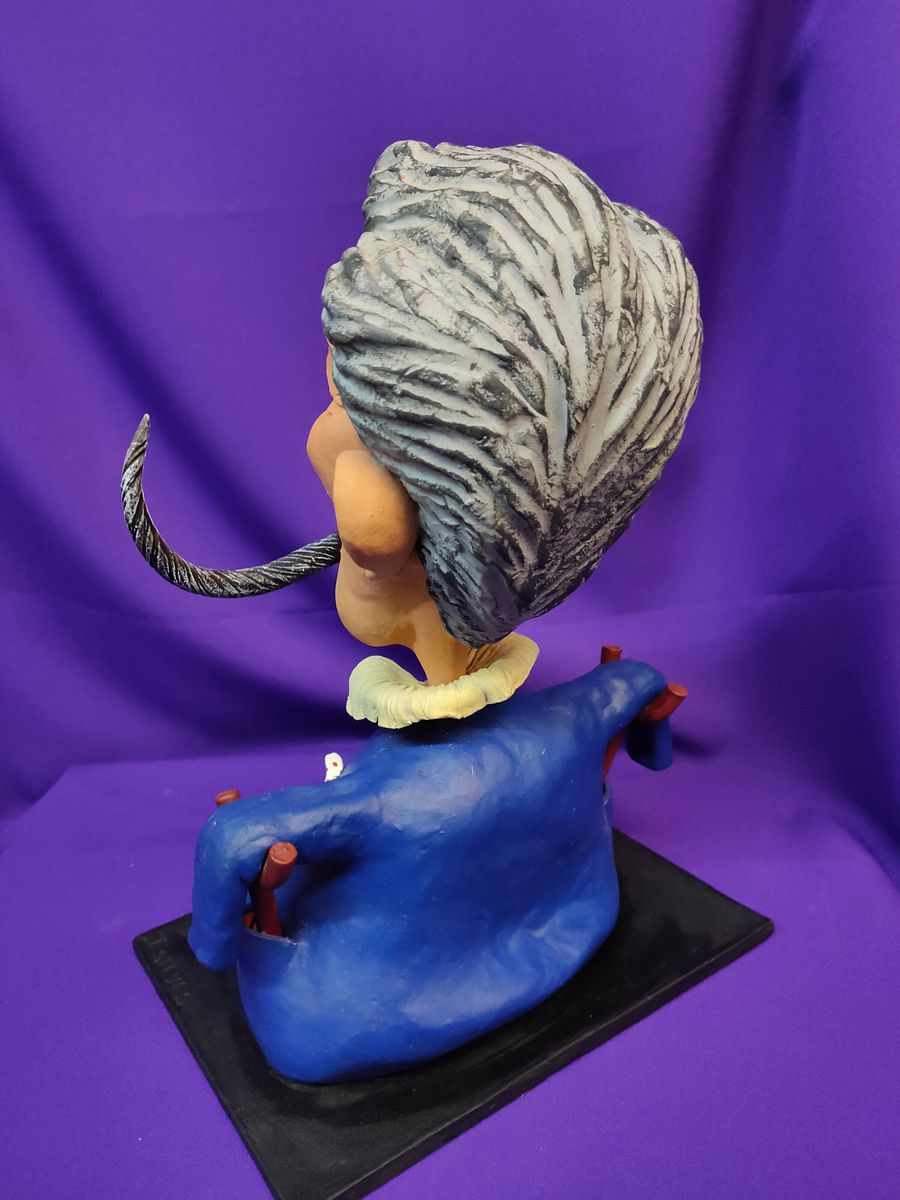 Extraordinária estatueta Salvador Dali, caricatura moderna, peça de autor product image (12)