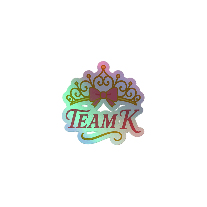Team K (V-1) STICKERS HOLOGRAPHIC" STICKERS product image (1)