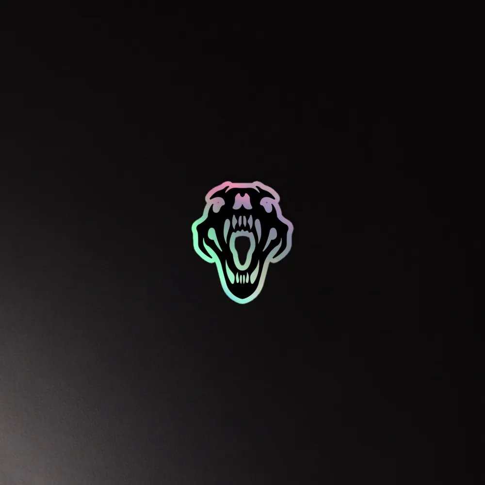 Big E BearSKull Logo Sticker product image (4)