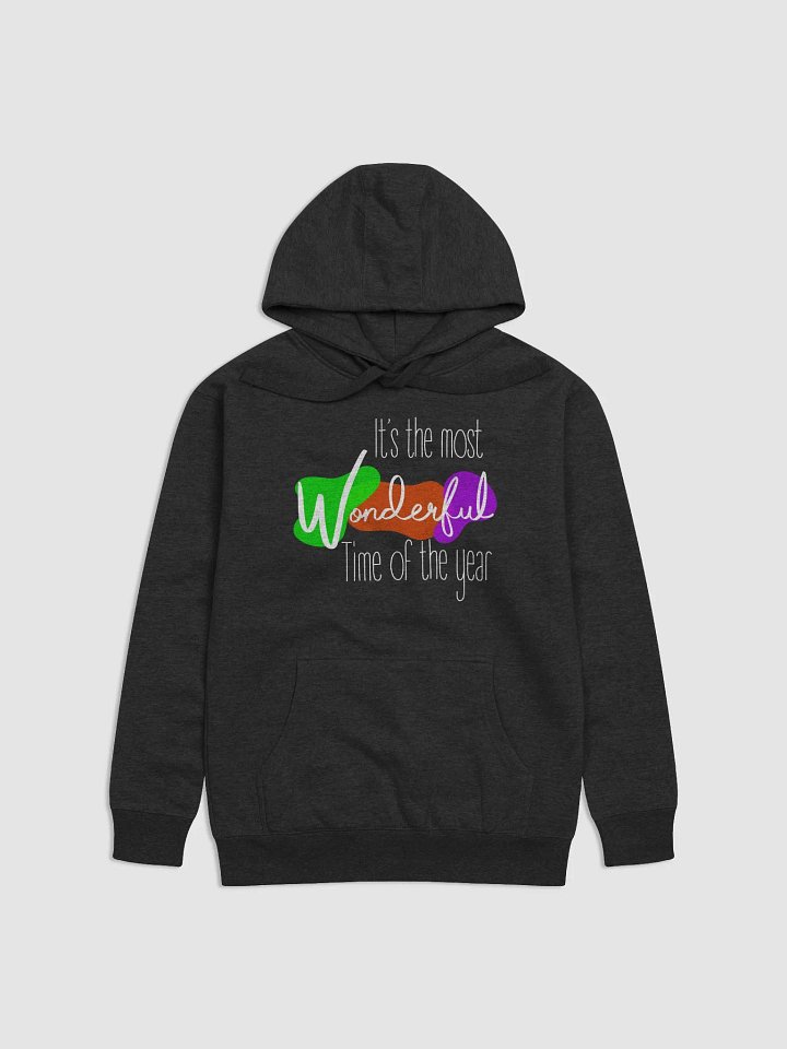 Most wonderful time of Year is Halloween Cotton Unisex Hoodie product image (1)