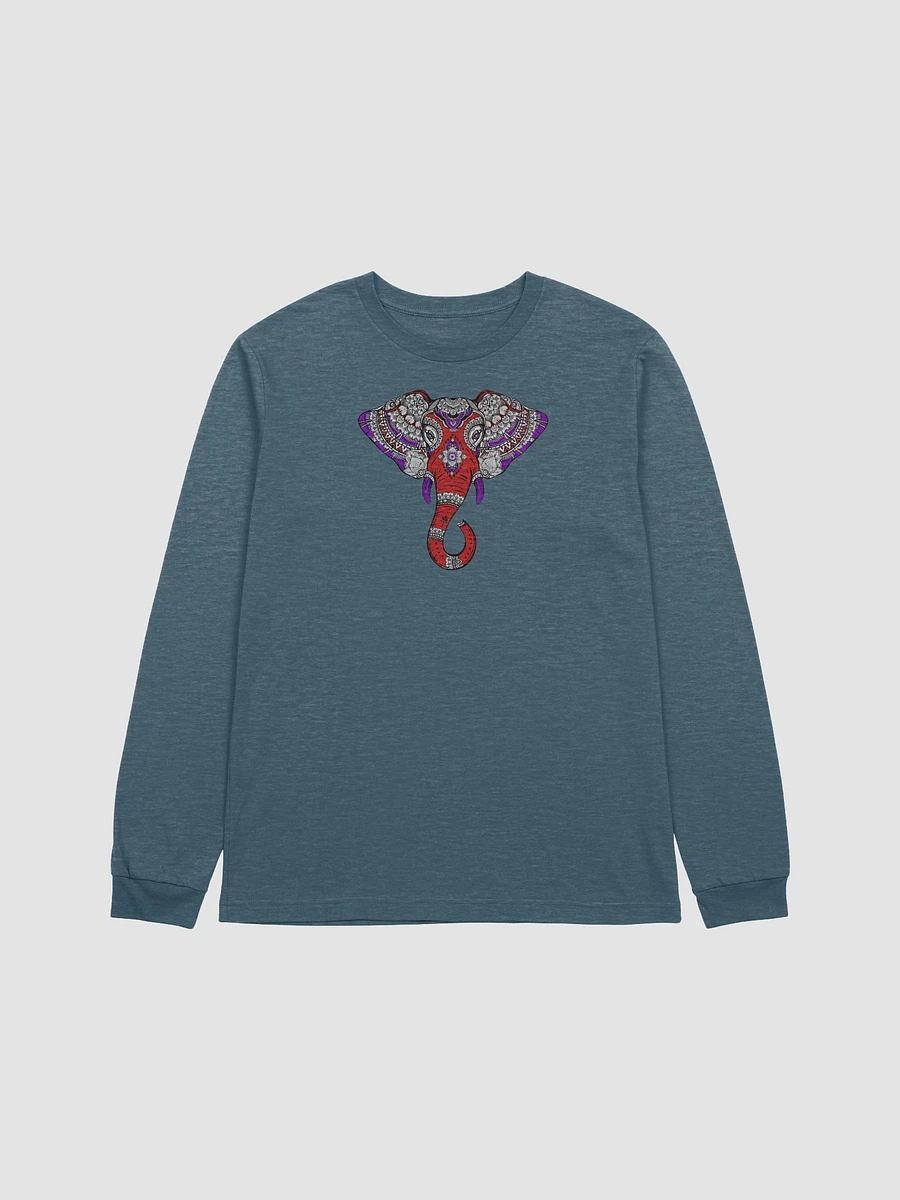 Indian Elephant LS T-shirt product image (2)