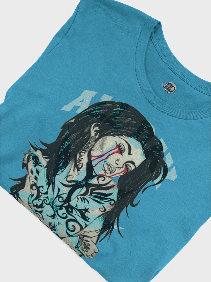 Tattoo Women - Cannabis - AQUA | Bella+Canvas Supersoft T-Shirt product image (1)