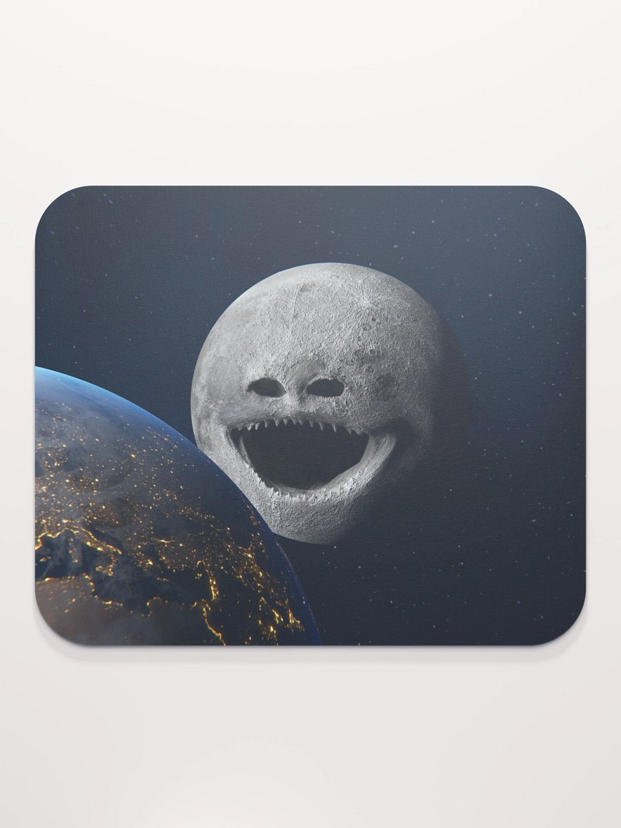 The Moon Woke Up Mousemat product image (2)