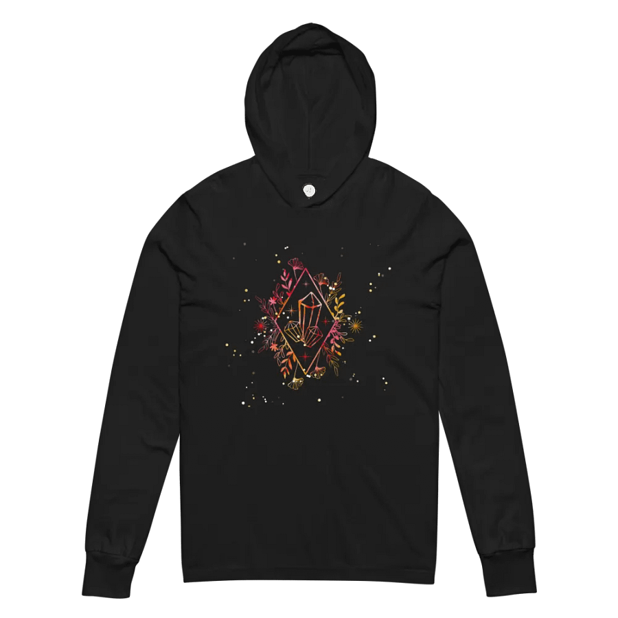 Crystal Fire Long Sleeve Hooded Tee product image (6)