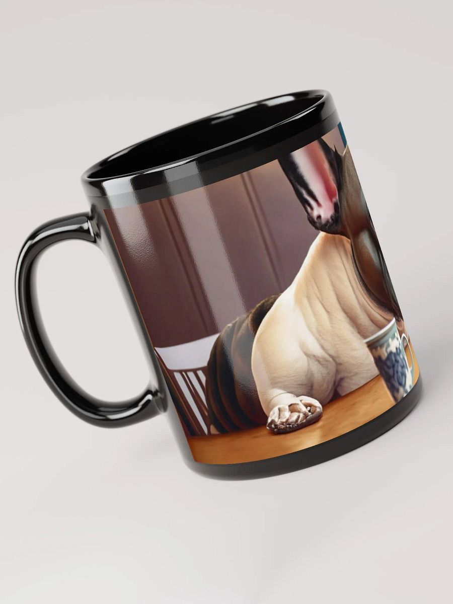 French Bulldog Fun: Black Glossy Mug for Dog Lovers product image (5)