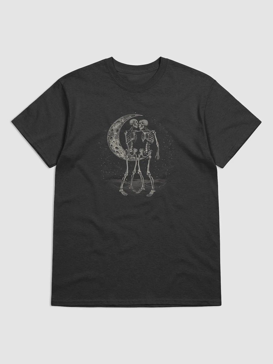 Skeleton Lovers Sitting on the Moon T-Shirt product image (5)