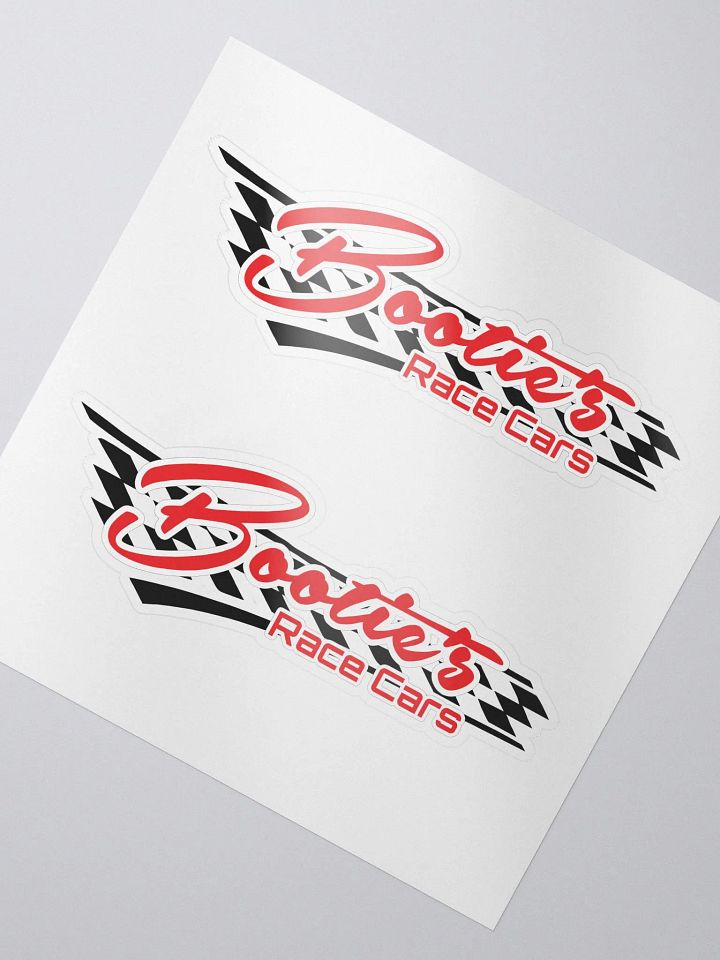 Bootie's Race Cars Stickers product image (2)