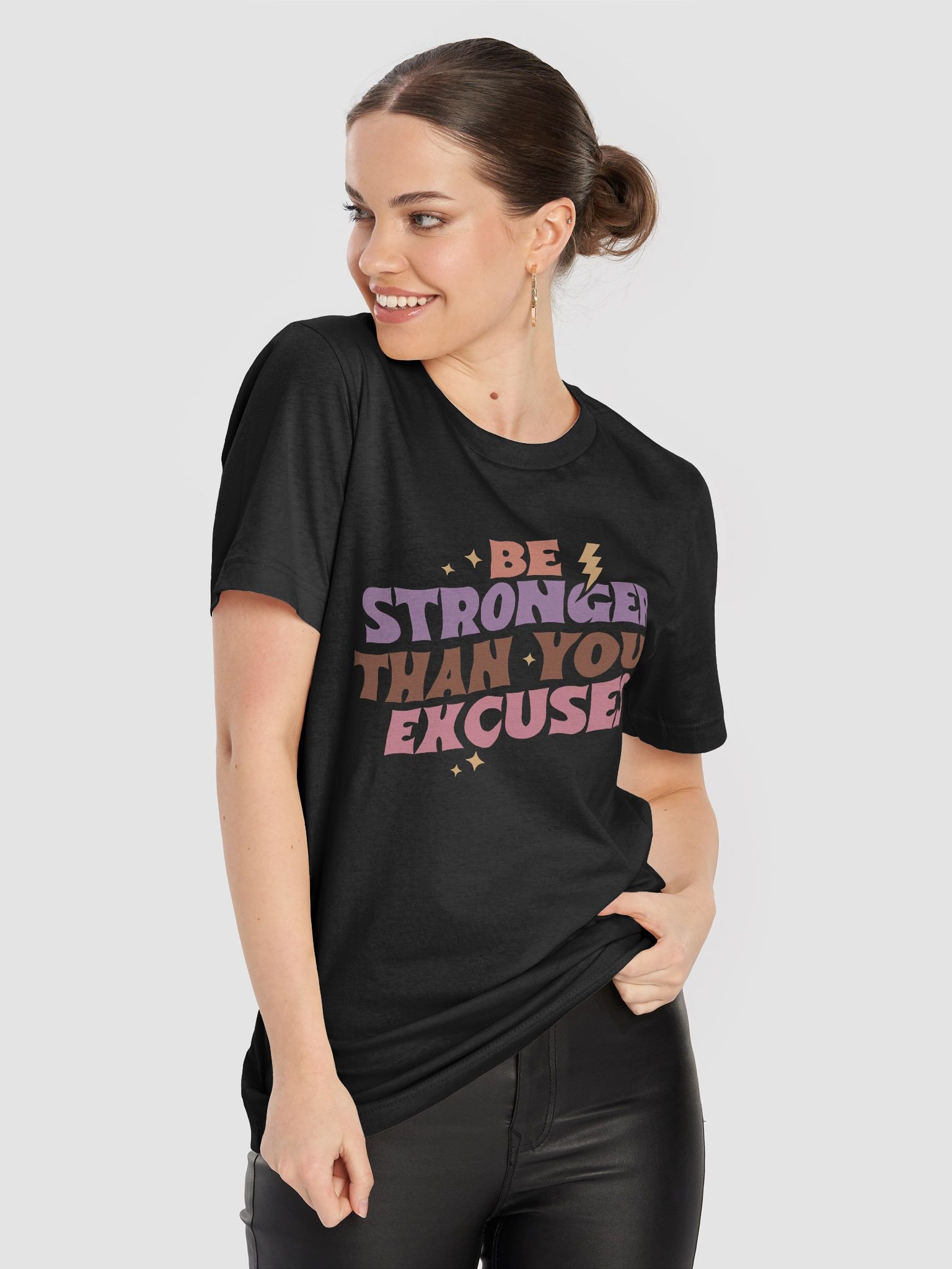 Motivational Excuse-Busting T-Shirt product image (2)