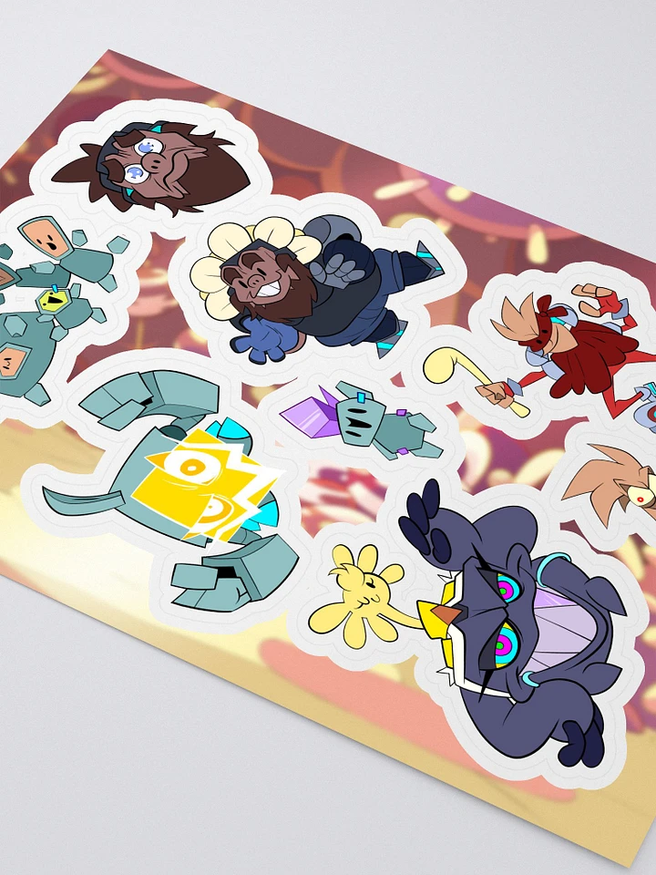 Monkey Wrench Ep 2 - Sticker sheet product image (2)