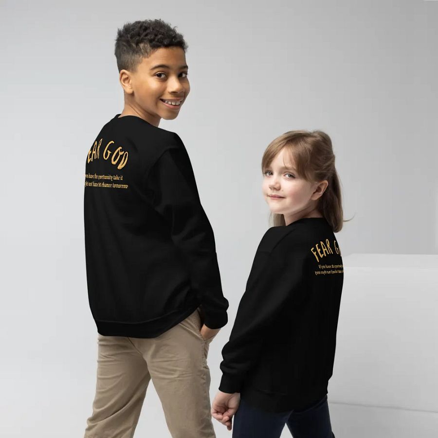 Divine Youth Sweatshirt - GOD FIRST Edition product image (67)