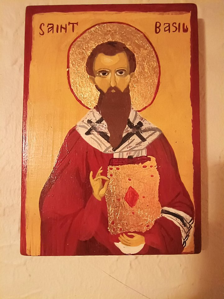 Saint Basil Hand - Painted Icon product image (1)