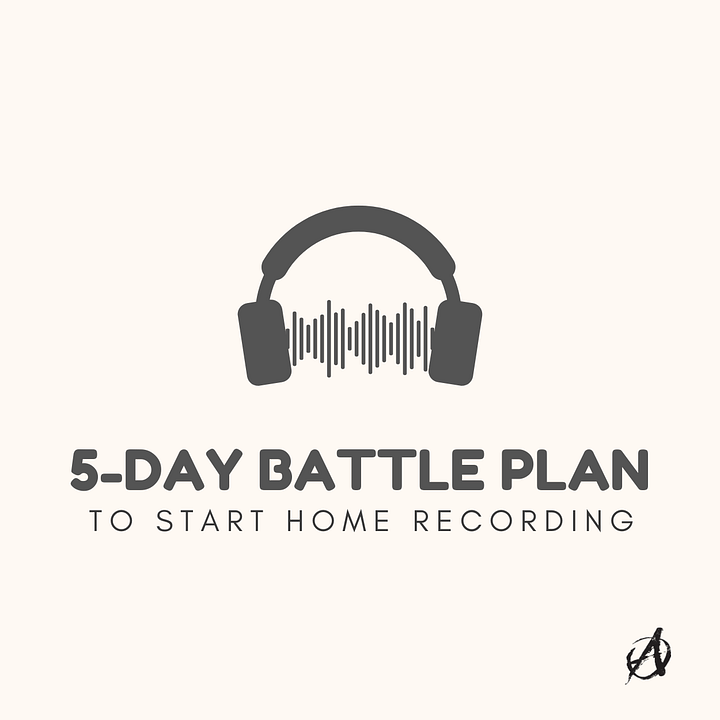 The 5-Day Home Recording Battle Plan product image (1)