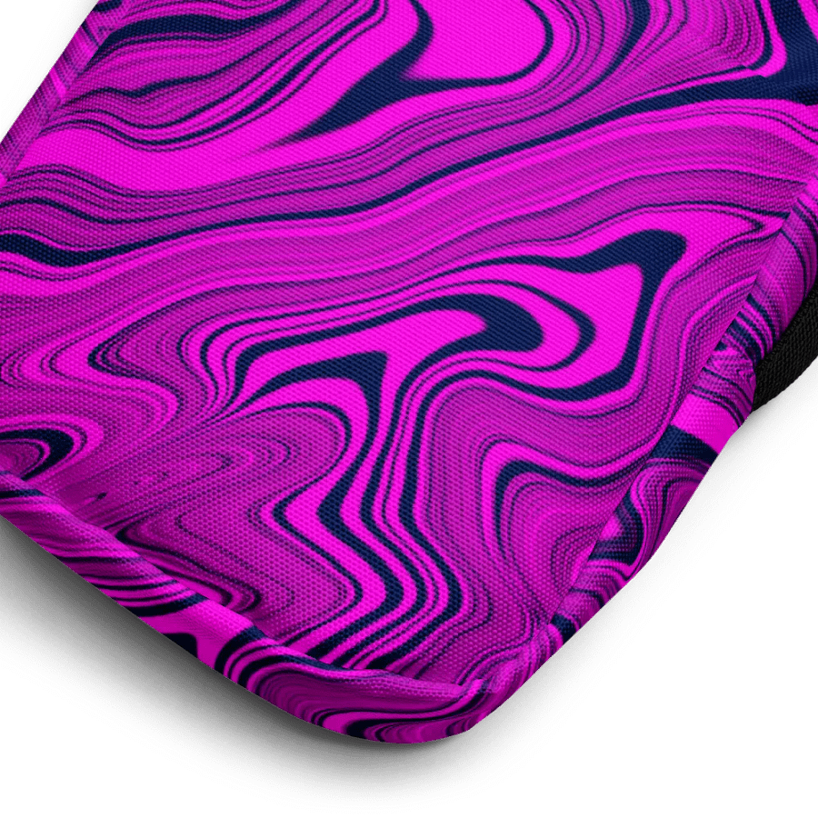 Utility Crossbody Bag - Purple Liquid Swirls product image (8)