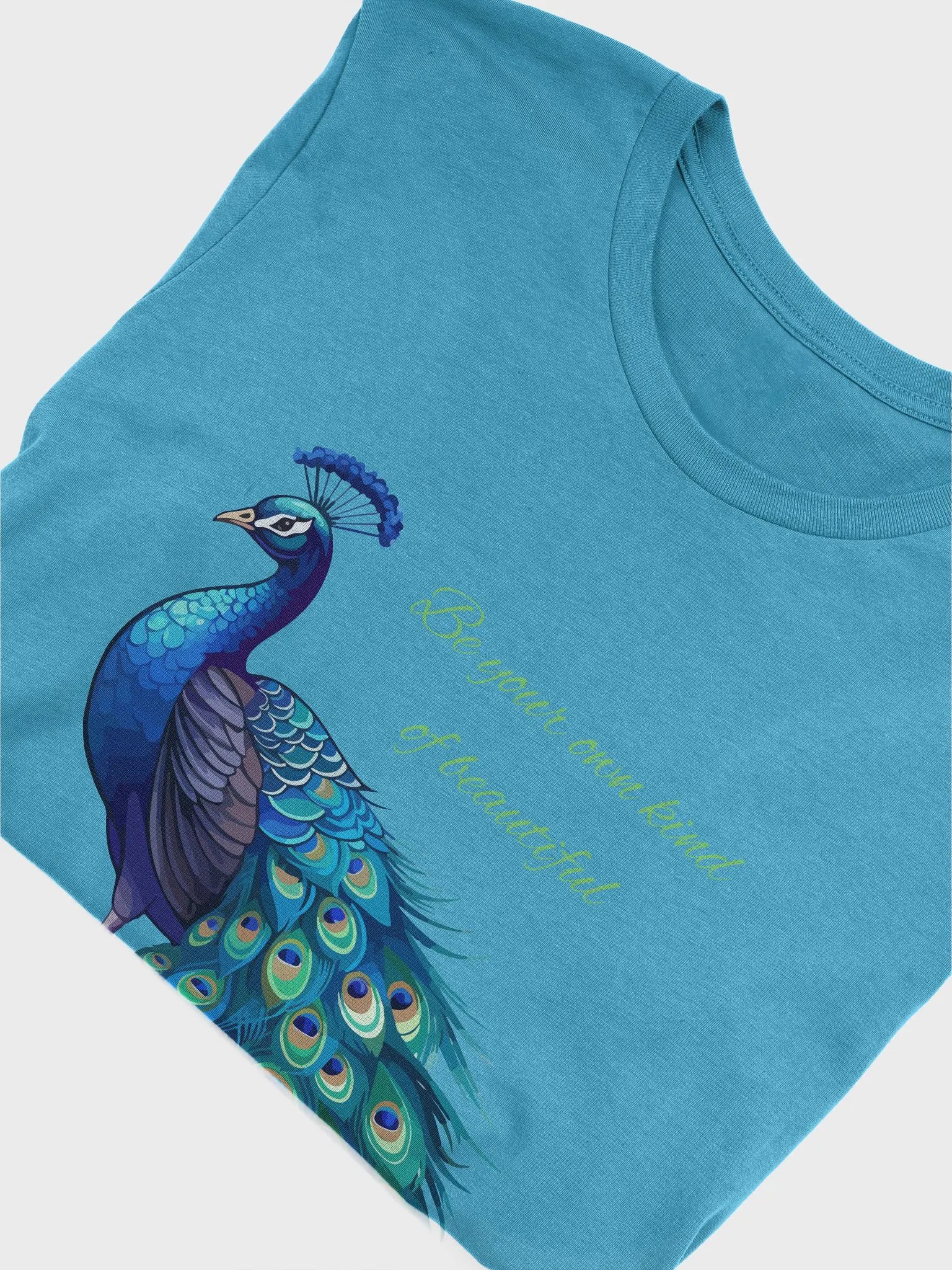 Beautiful Peacock Vibes T-Shirt product image (3)