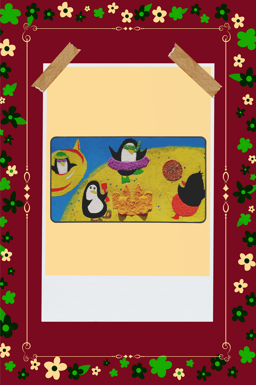 Beach Friends Desk Mat product image (1)