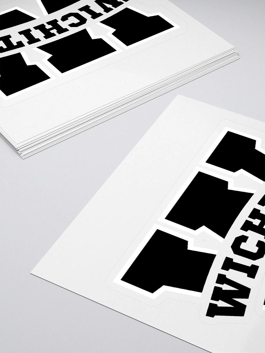 Wichita Wild Helmet Logo Stickers product image (4)