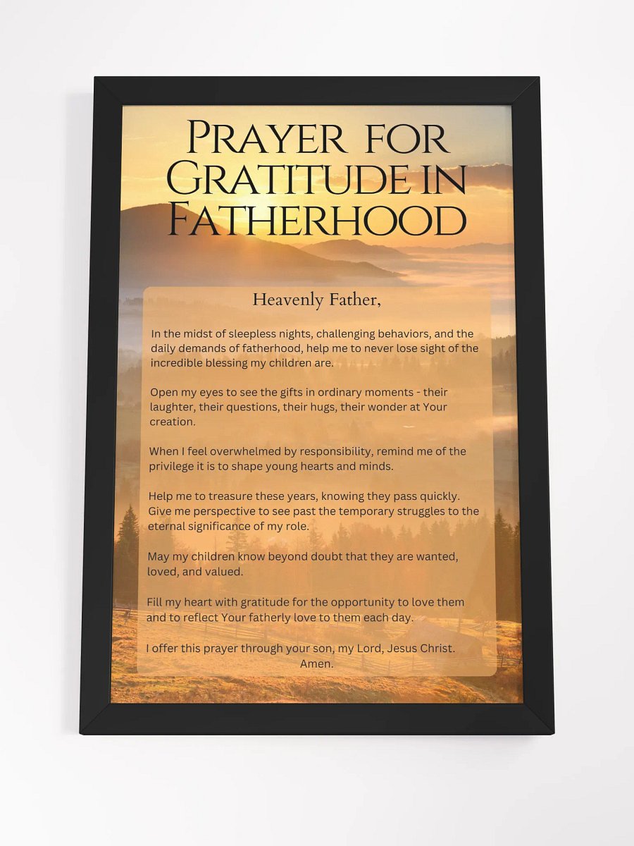 Prayer for Gratitude in Fatherhood product image (4)