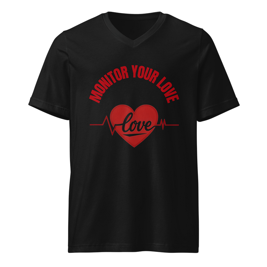 Heartbeat of Love V-Neck Tee product image (1)