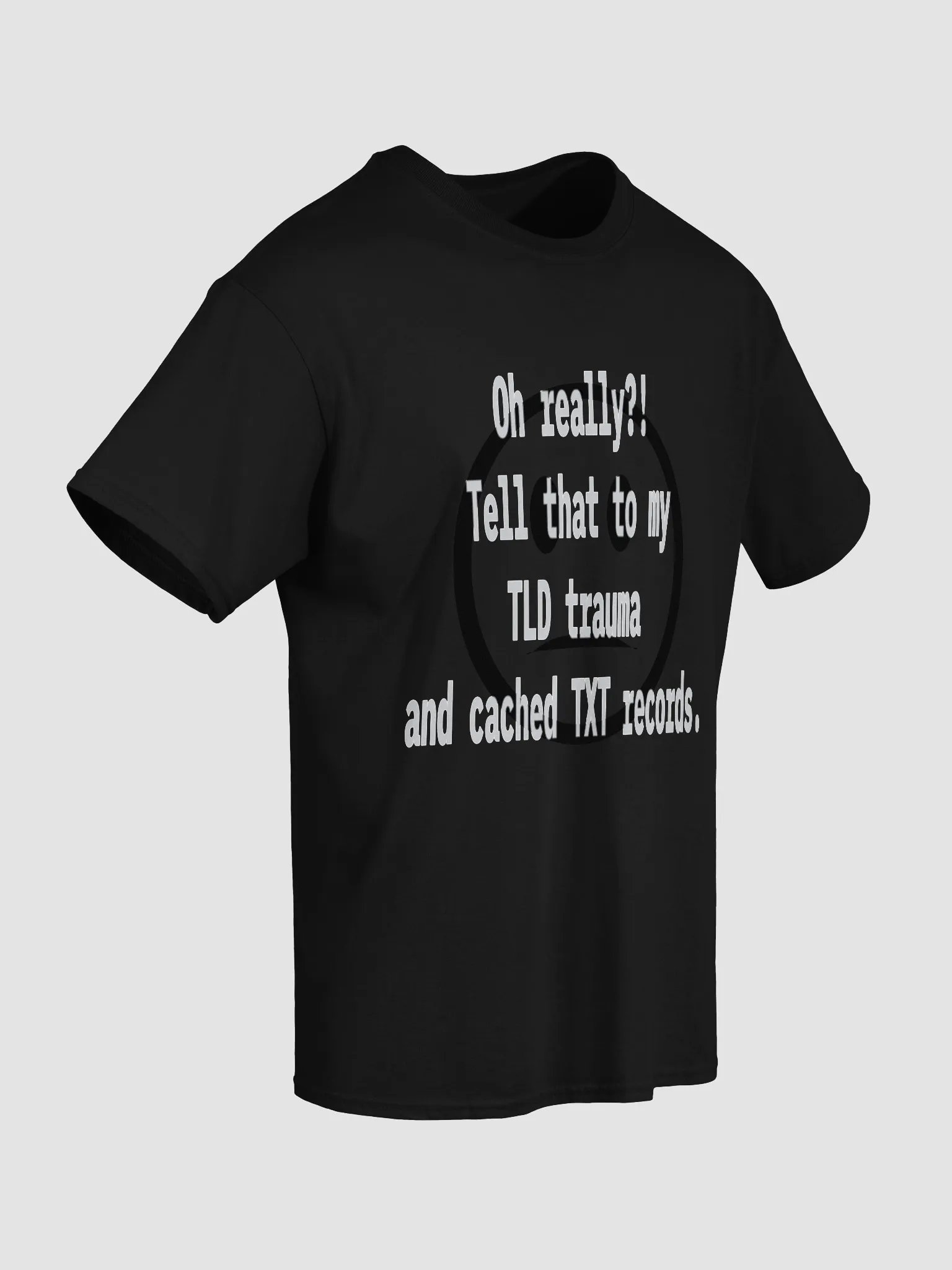 “TLD Trauma” Tech Quote Tee – Unisex Heavyweight product image (5)