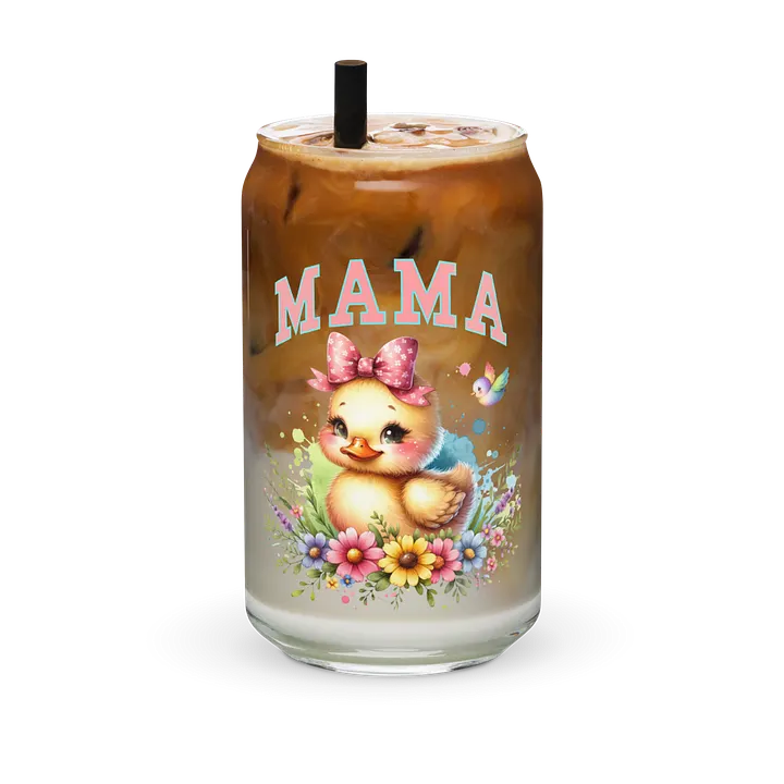 Mama Chicks Can-Shaped Glass product image (1)