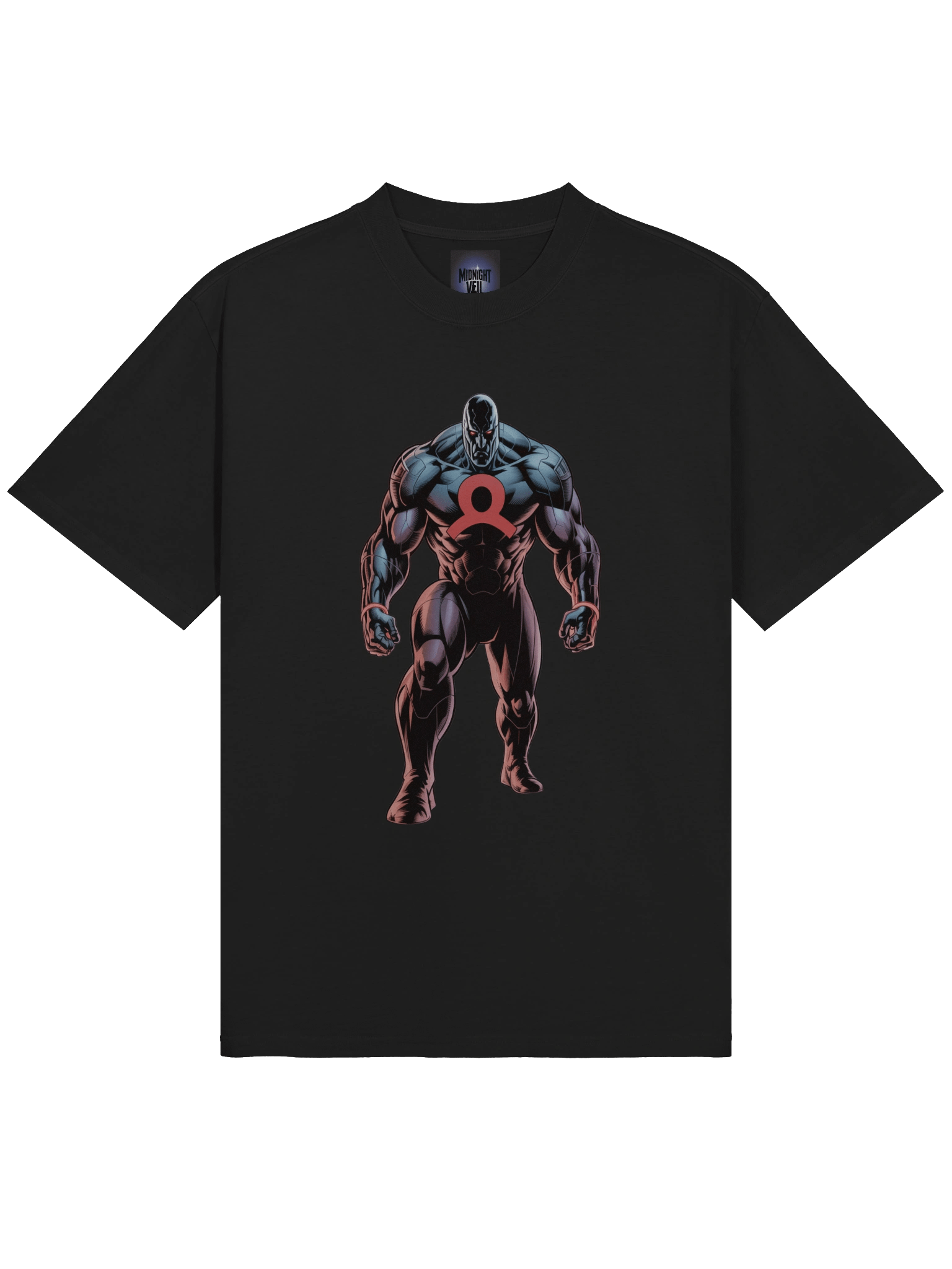 Omega Dominion: Darkseid Oversized Faded T-Shirt product image (5)