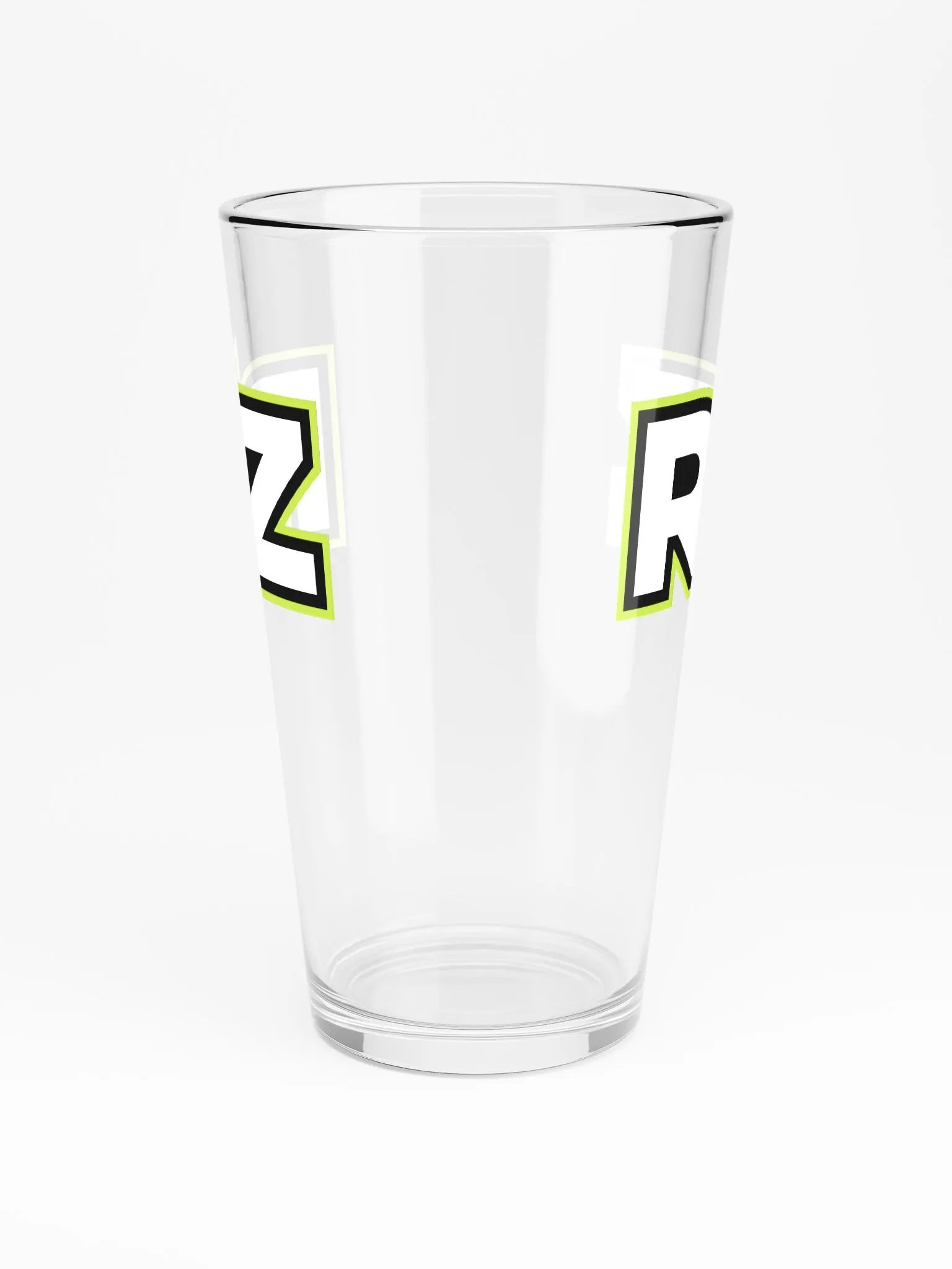 Riz Logo Pint Glass product image (3)