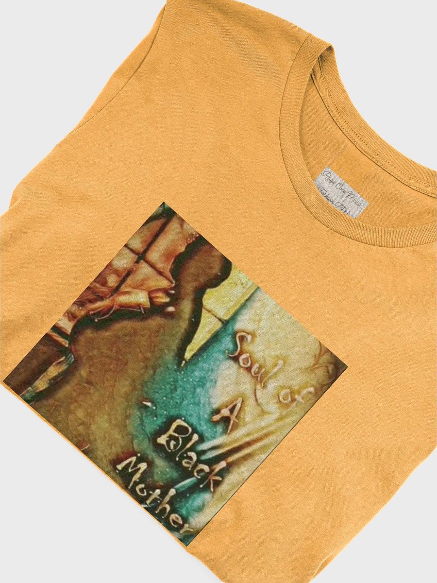 Soul of A Black Mother Tee Gold product image (5)