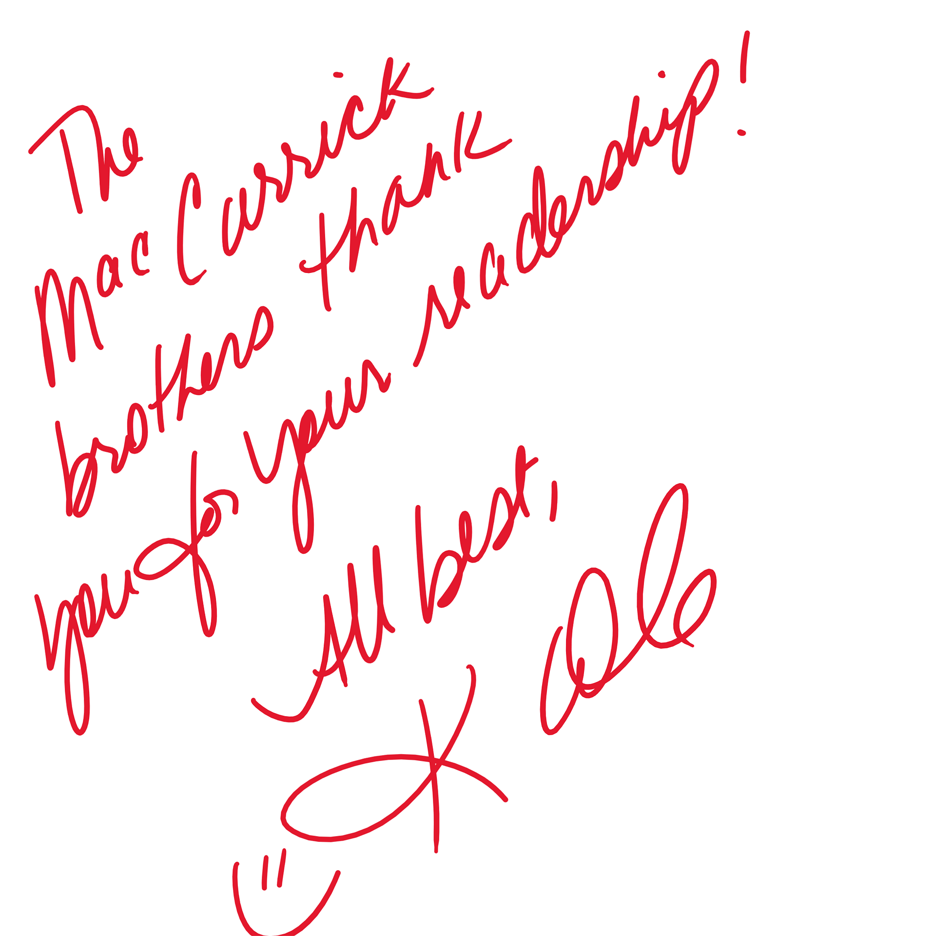 Digitally Signed MacCarrick Bookplate Download product image (1)