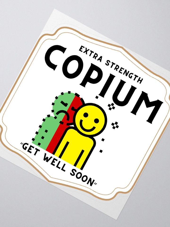 Copium Label Sticker product image (2)