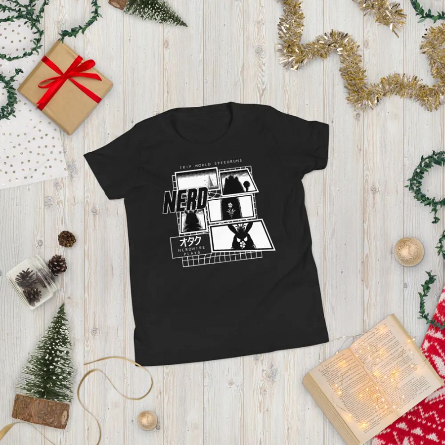 Trip World Speedruns Crew Neck Youth T-Shirt product image (5)