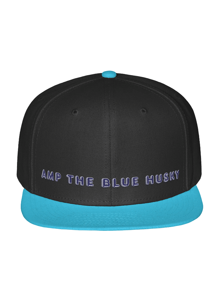 Reflective Blue Husky Snapback Cap product image (1)