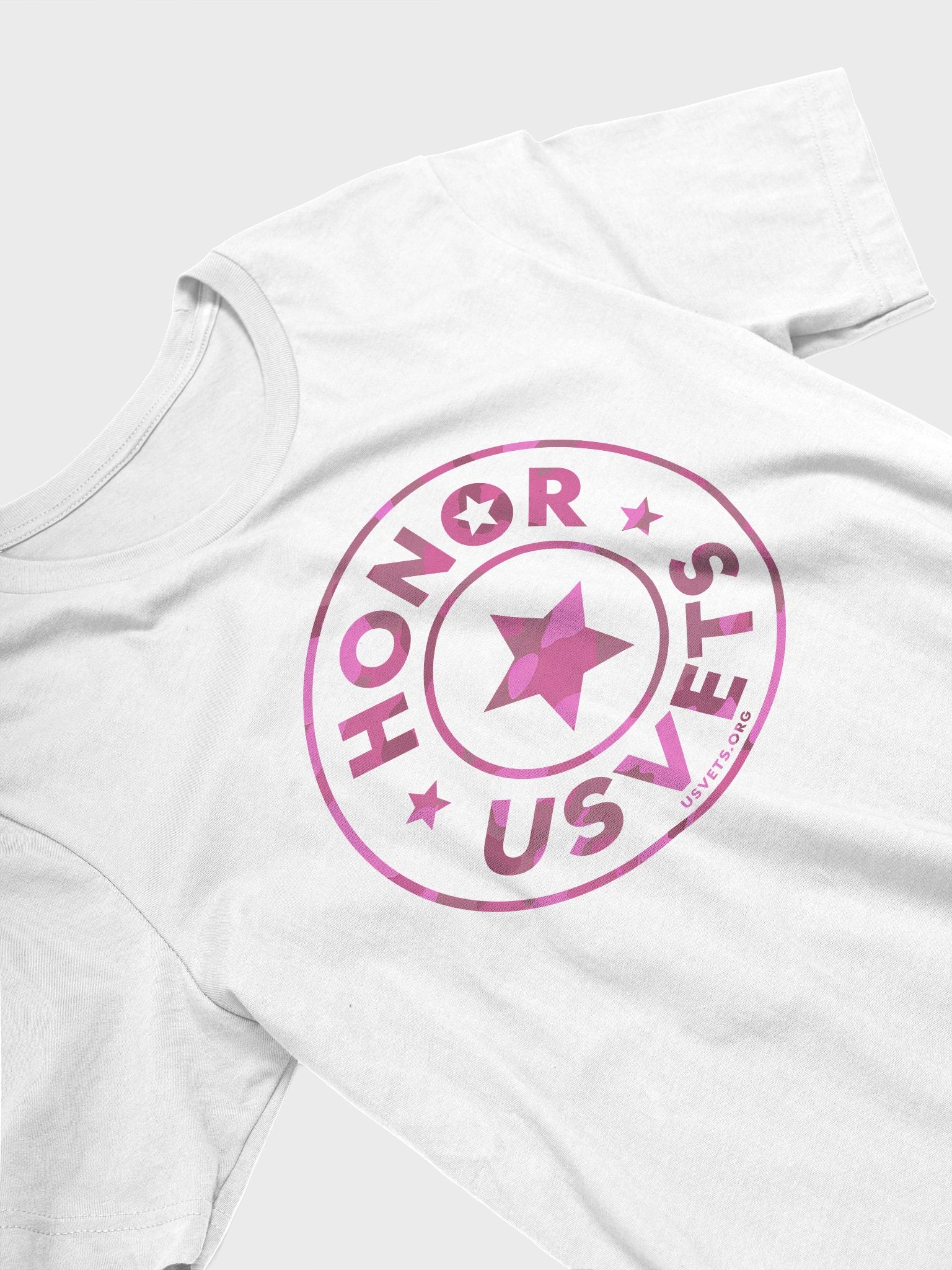 Pink HONORUSVETS Star Tee product image (10)
