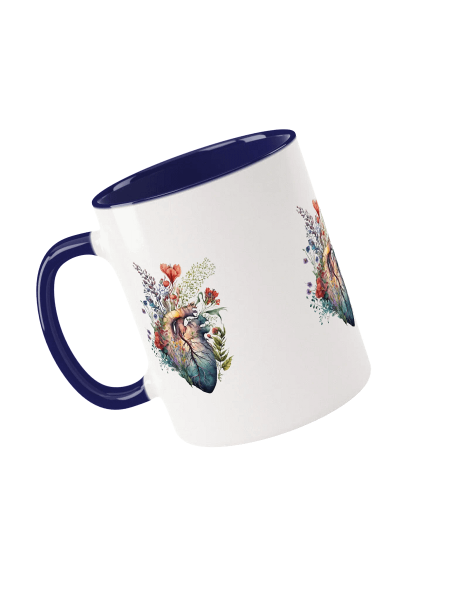 Floral Anatomy Heart Mug – Botanical Gift for Heart Care Heroes product image (24)