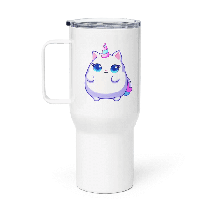 Unicorn Kitty Travel Mug With Handle product image (1)