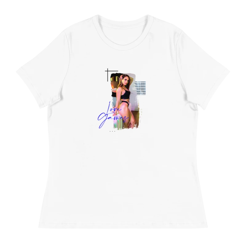 Love Games Delta Women's Tee - White product image (1)
