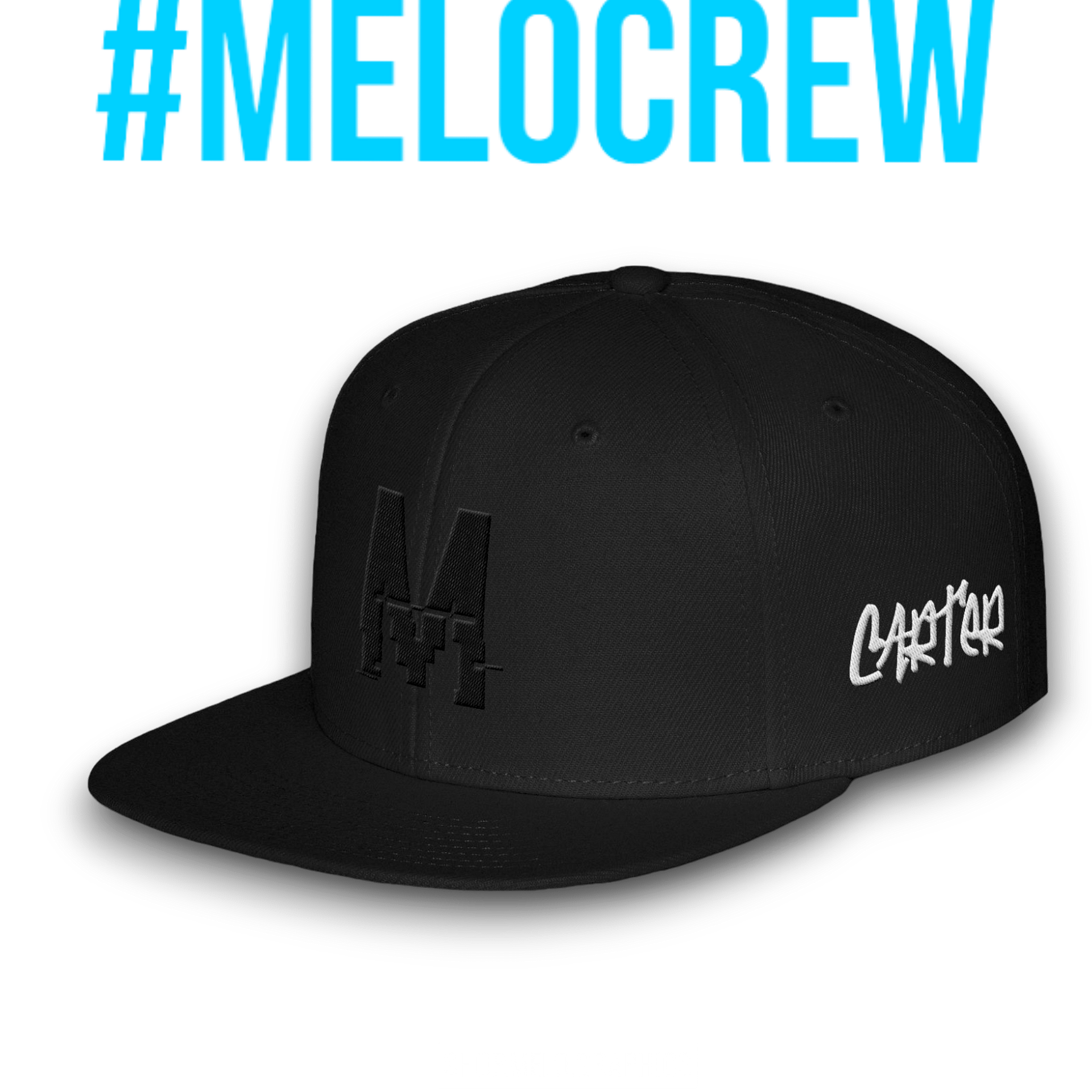 MELO CREW x Carter - Snapback Hat | #MadeByMELO product image (1)