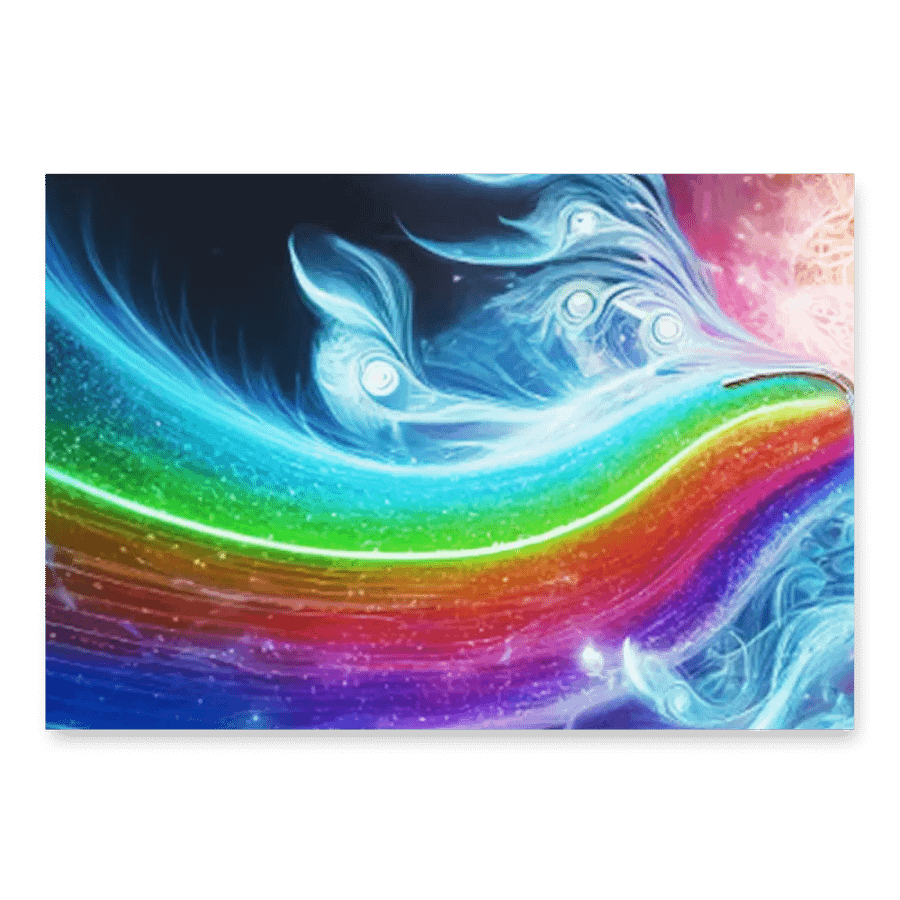 Ethereal Spectrum Rainbow Wrapping Paper Set product image (1)