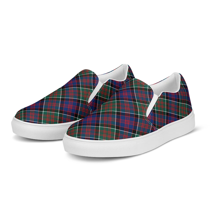 MacDonald Clanranald Tartan Men's Slip-On Shoes product image (2)