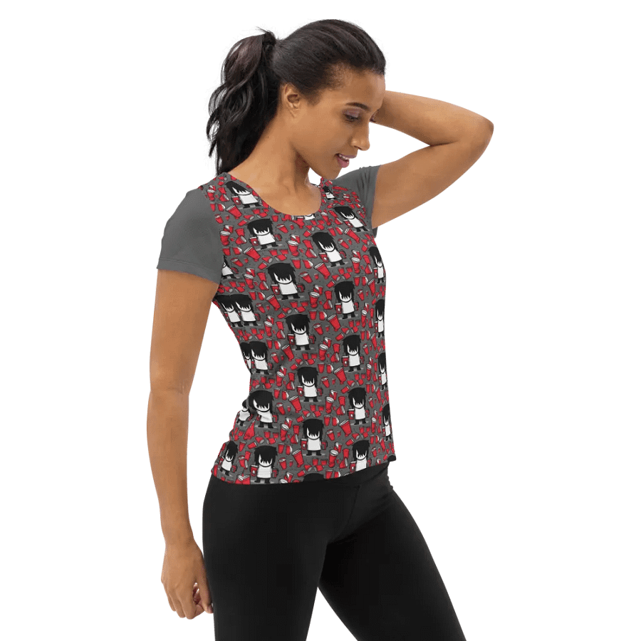 Cartoon Character All-Over Print Athletic Tee product image (4)